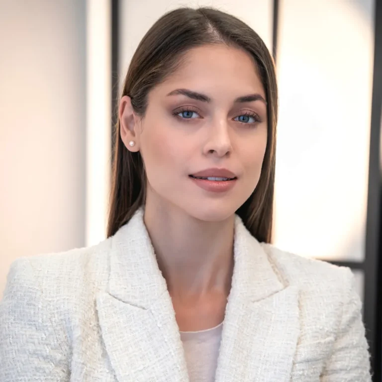 TF Beauty Bar szépségszalon mennyasszonyi próbasmink modelljének bemutatása